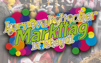 »Karnevalistischer Markttag« in Rheydt am 18. Februar 2023