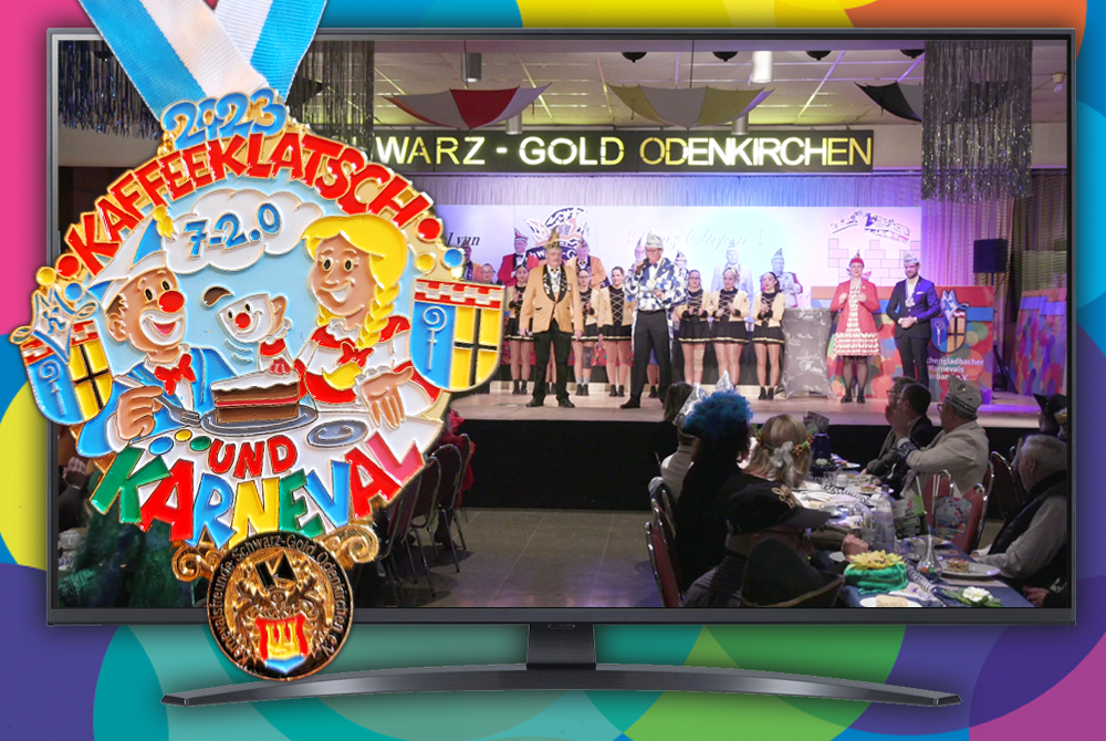 Kaffeeklatsch & Karneval 2023 in der Burggrafenhalle Mönchengladbach-Odenkirchen