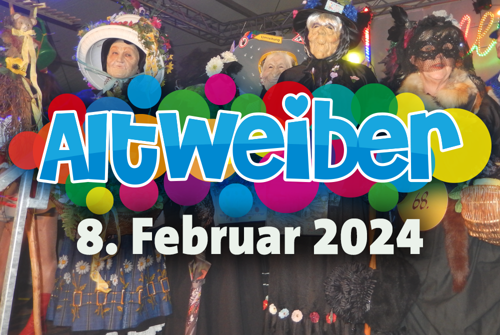 8. Feb. 2024 – »Altweiber« in Gladbach & Rheydt