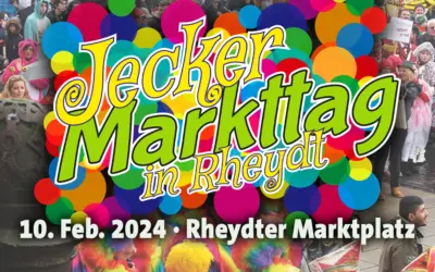 10. Feb. 2024 – »Jecker Markttag« in Rheydt