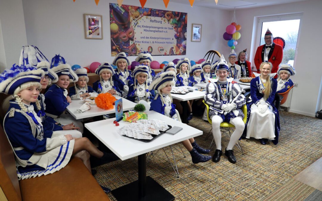 Eröffnung der Hofburg des Kinderprinzenpaares am 12.01.2025