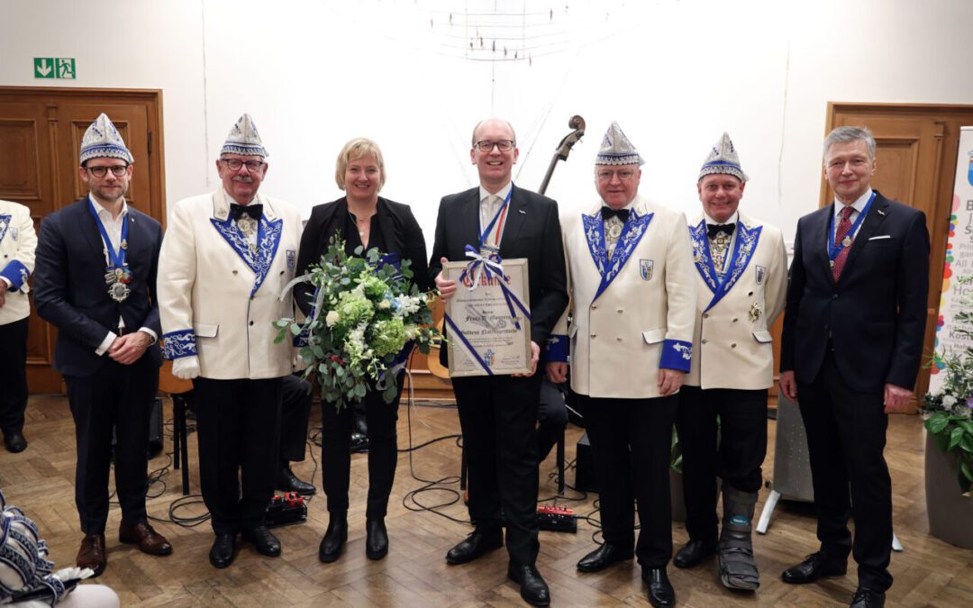 Die Goldene Narrenpritsche an Franz Dierk Meurers am 30.01.2025