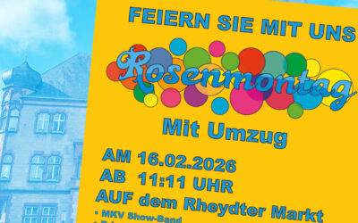Rosenmontag in Rheydt 16.02.2026